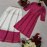 Myra Graceful Women Kurta Sets - Free Shipping, L