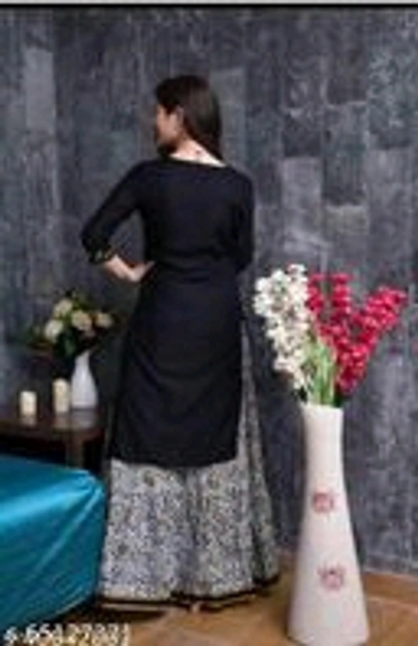 Perfect kurti with pent set  - Free Shipping, XXL