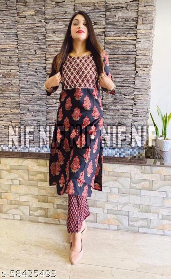 Alisha Voguish Women Kurta Sets - Free Shipping, M