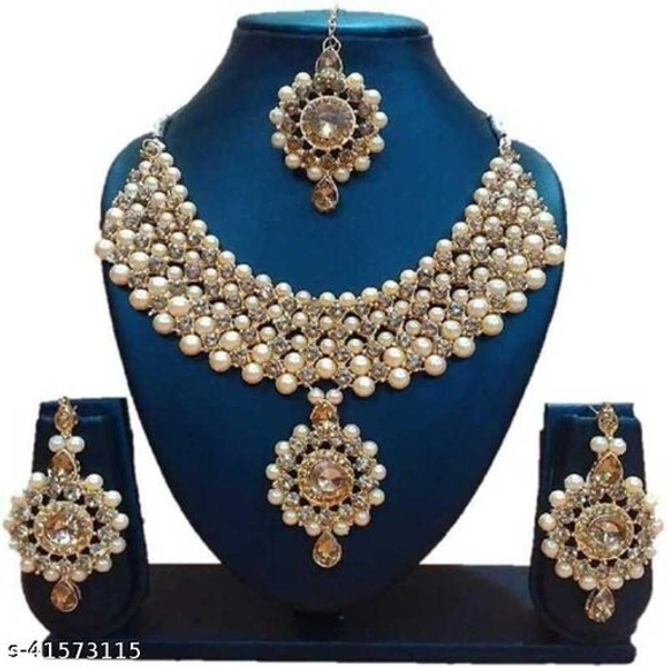 Sizzling Bejeweled Women Jewelry Set - Free Shipping, Free Size