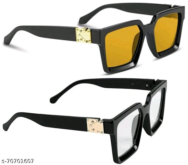 Casual Unique Men Sunglasses - Free Shipping, Free Size
