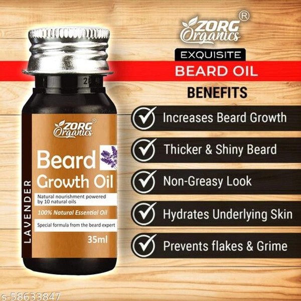 Zorg Organics Premium Proctective Beard Oil & Wax - Free Shipping