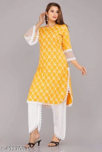 Abhisarika Voguish Women Kurta Sets - Free Shipping, M