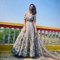 Abhisarika Pretty Women Lehenga - Semi Stitched
