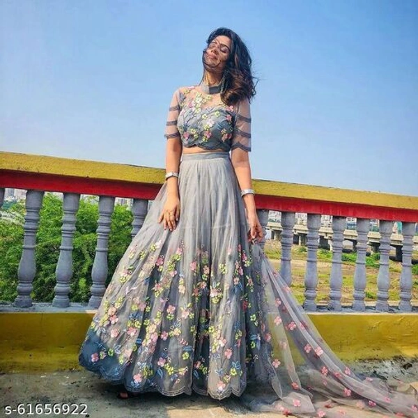 Abhisarika Pretty Women Lehenga - Semi Stitched