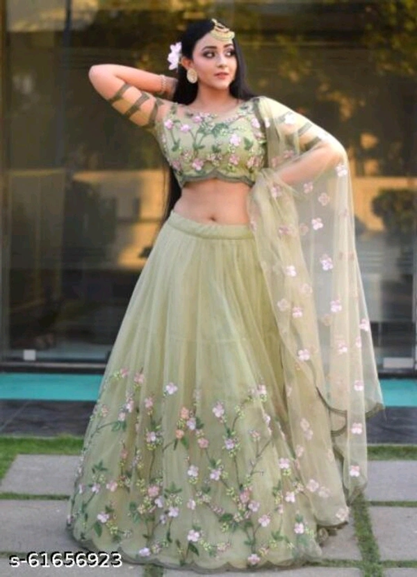 Abhisarika Pretty Women Lehenga - Semi Stitched