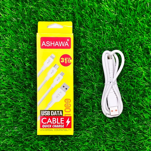 Ashawa USB Cable - White