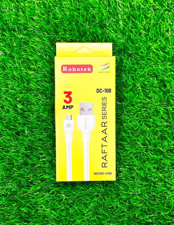 Robotek DC-108 3A Raftaar Series - White