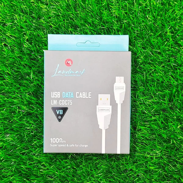 Landmark Usb Data Cable - White