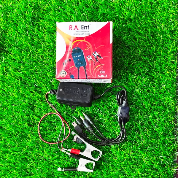 R.A. Ent 5in1 DC Charger