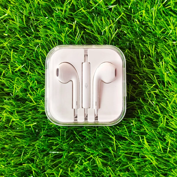 iPhone 6 Original Quality Earphone - white