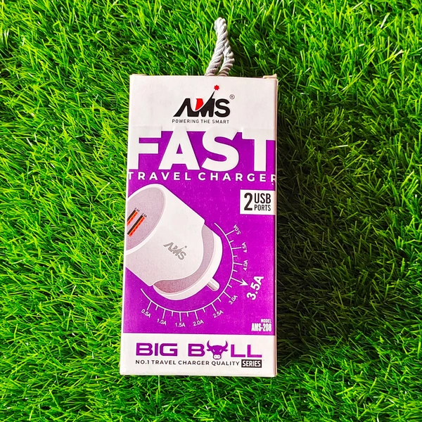 AMS Fast Travel Charger Dual Port