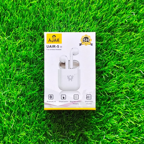 AjAH 5H Bluetooth Earbuds - White