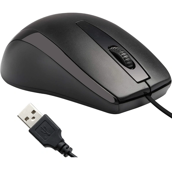 Zebronics Zeb-Alex Wired USB Optical Mouse with 3 Buttons