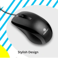 Zebronics Zeb-Alex Wired USB Optical Mouse with 3 Buttons