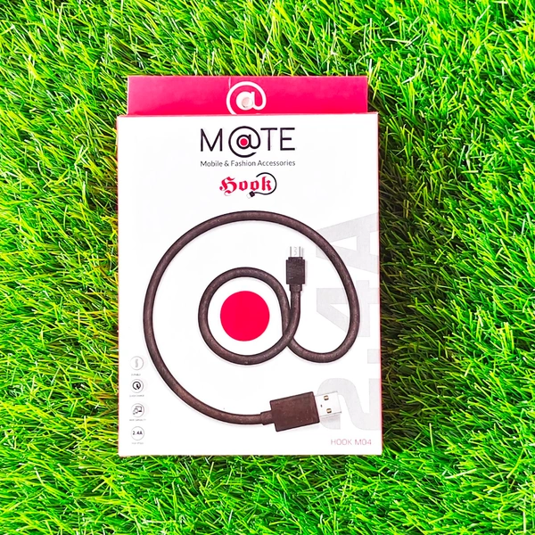 M@TE 2.4A High Speed Data Cable - White, 1.5M, 180 Days