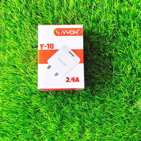 VIVYOH 2.4A Smart Charge - White, 90 Days
