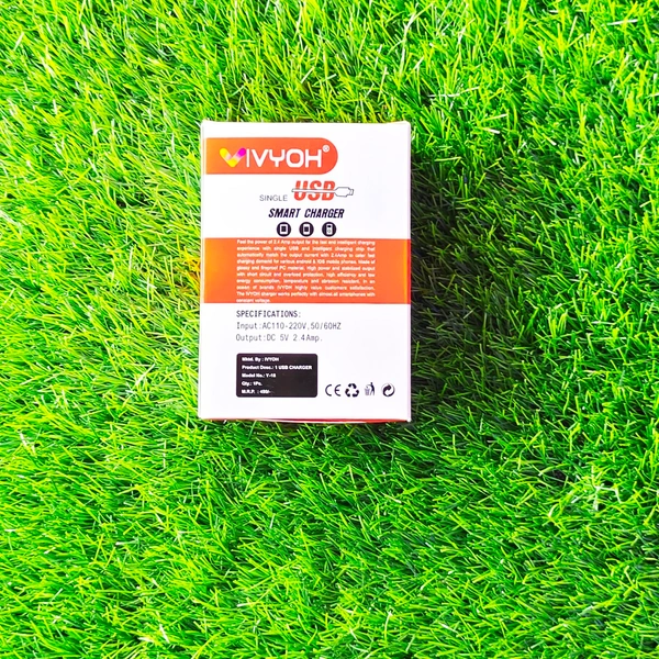 VIVYOH 2.4A Smart Charge - White, 90 Days