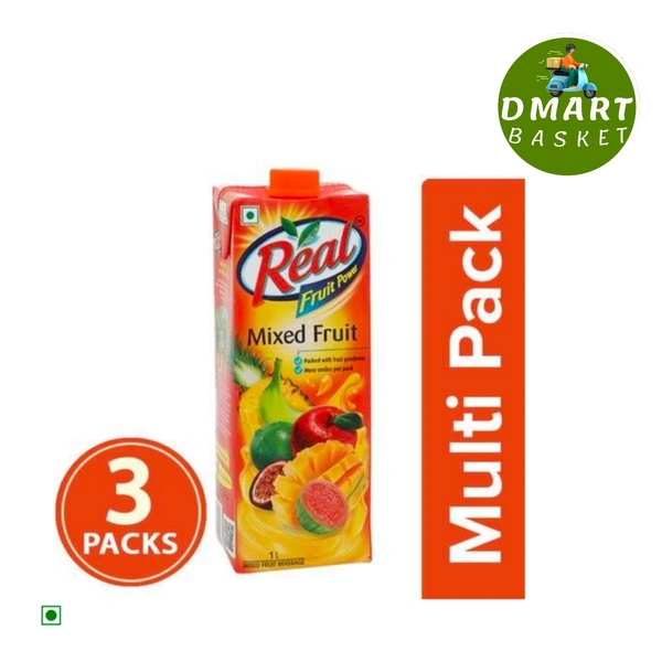 Real Mixed Fruit Juice - 3x1 L