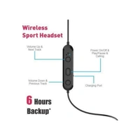 U&i Turn Series Sports Bluetooth Headset with 6 Hours Battery Backup - 6H, 90 Days