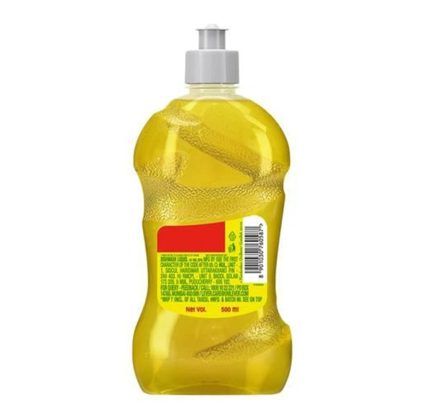 Vim Dishwash Liquid - Gel Lemon - 500 ml - Bottle