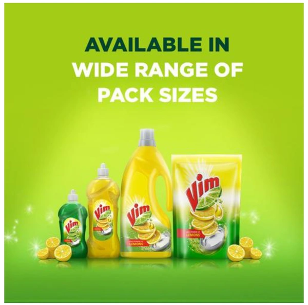 Vim Dishwash Liquid - Gel Lemon - 500 ml - Bottle