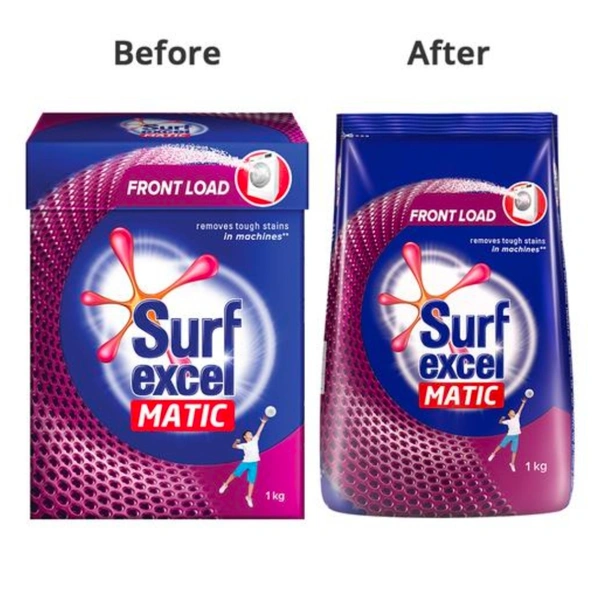 Surf Excel Matic Front Load Detergent Powder - 1KG 