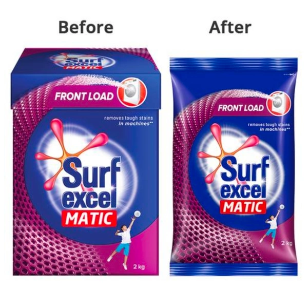 Surf Excel Matic Front Load Detergent Powder - 2KG