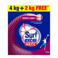Surf Excel Matic Front Load Detergent Powder - Buy 4KG Get 2KG Free