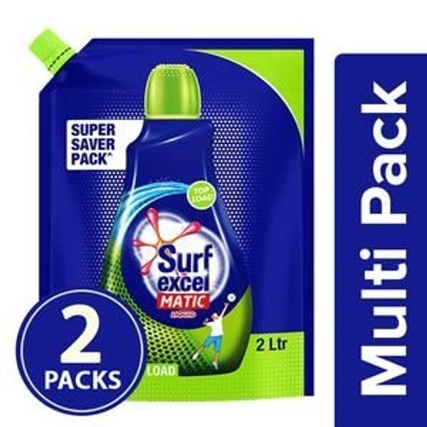 Surf Excel Magic Liquid Detergent- Top Load - 2X2