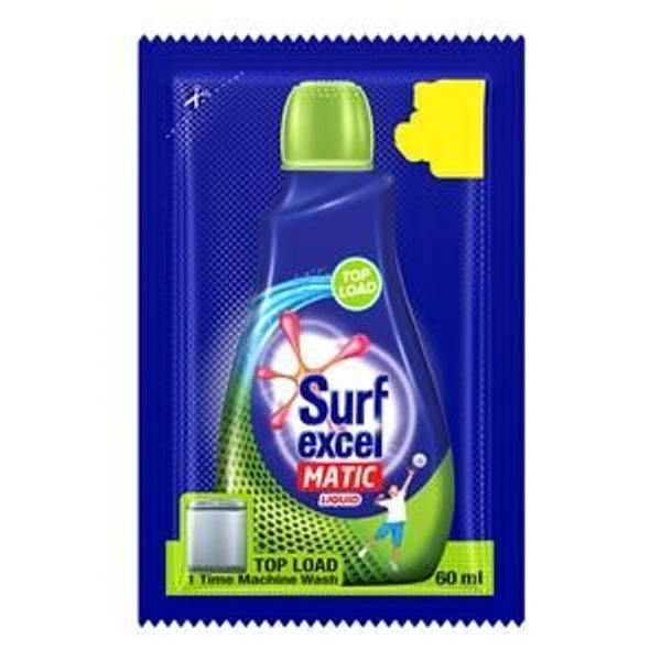 Surf Excel Magic Liquid Detergent- Top Load - 60ML
