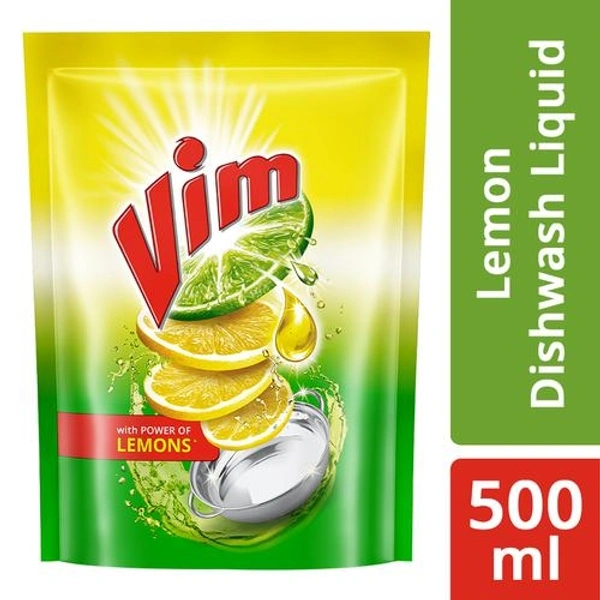Vim Dishwash Liquid Gel - 500ml