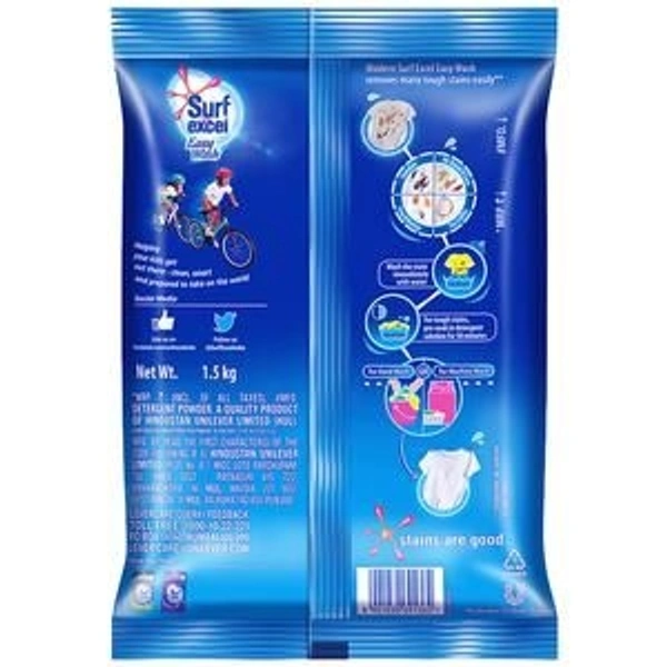 Surf Excel Easy Wash Detergent Powder - 1.5kg