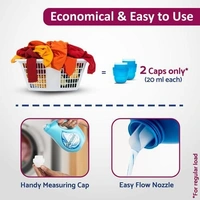 Genteel Liquid Detergent - Strong Formula, No Residue, Soft On Hands - Buy 1KG Get 1KG Free