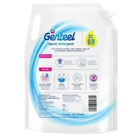 Genteel Liquid Detergent - Strong Formula, No Residue, Soft On Hands - 2KG