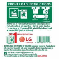 Ariel Washing Detergent Powder - Matic Front Load - Buy 4kg Get 2kg Free