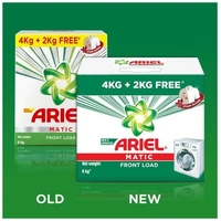 Ariel Washing Detergent Powder - Matic Front Load - Buy 4kg Get 2kg Free