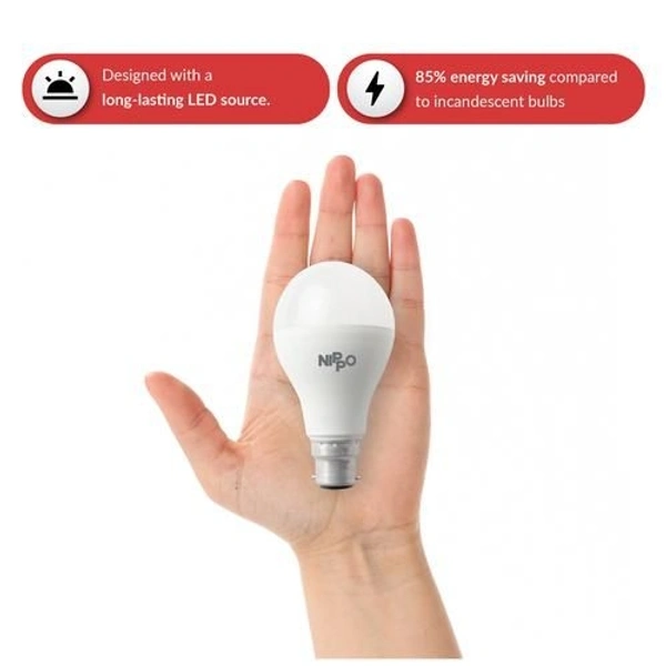 Nippo LED Bulb - 7 W, Cool Daylight, B22 Base - 1