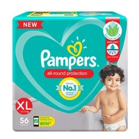 Pampers Diaper Pants - Extra Large, 12-17KG - 56pcs