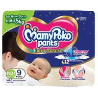 MamypokoMamypoko Pants - Extra Absorb Diaper For New Born - 9pcs