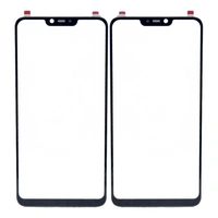 Front Glass For Oppo A3s - Best Quality, Black, Include with leber charge