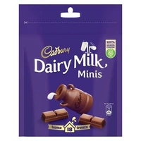 Cadbury Dairy Milk Chocolate Home Treats Pack - 3X126g