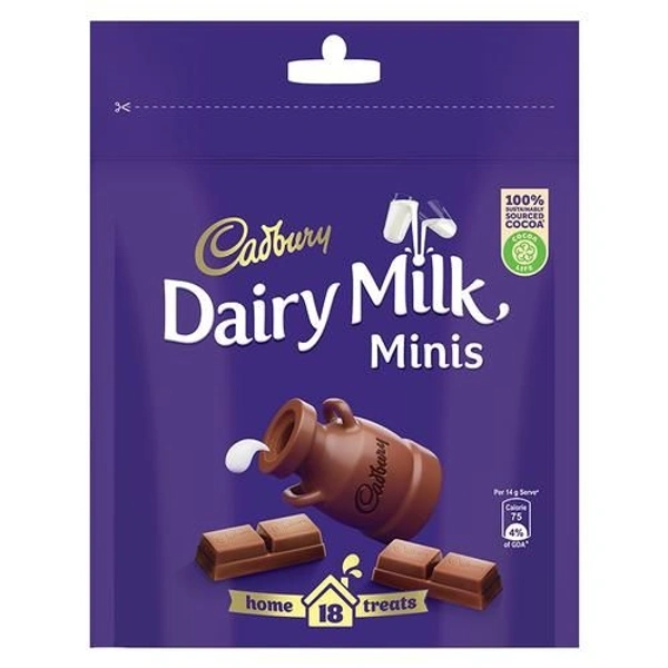 Cadbury Dairy Milk Chocolate Home Treats Pack - 3X126g