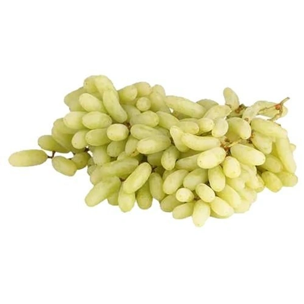Fresho Grapes- Green Seedless, Sonaka - Approx 500 g 1 Pack