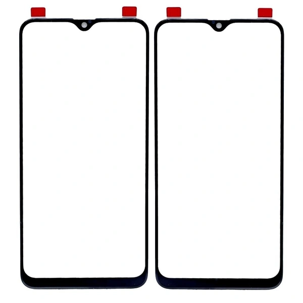 Realme 3 Front Glass - Black, Good