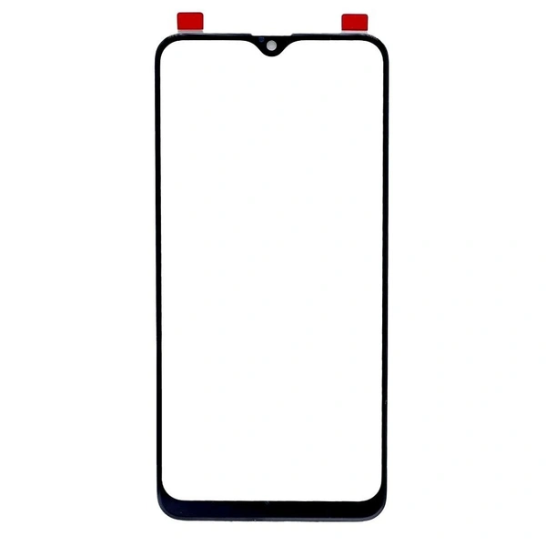 Realme 3 Front Glass - Black, OG Quality
