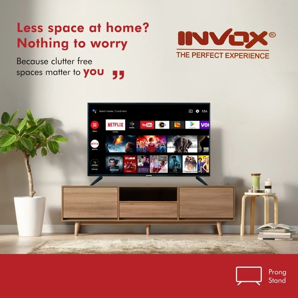Invox Smart Led TV - 43 Inch, 1 Year Warranty, IPS Panel