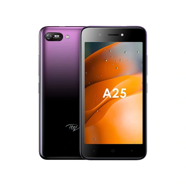 Itel A25 - 1GB 8GB, 1 Year, Gradation Purple