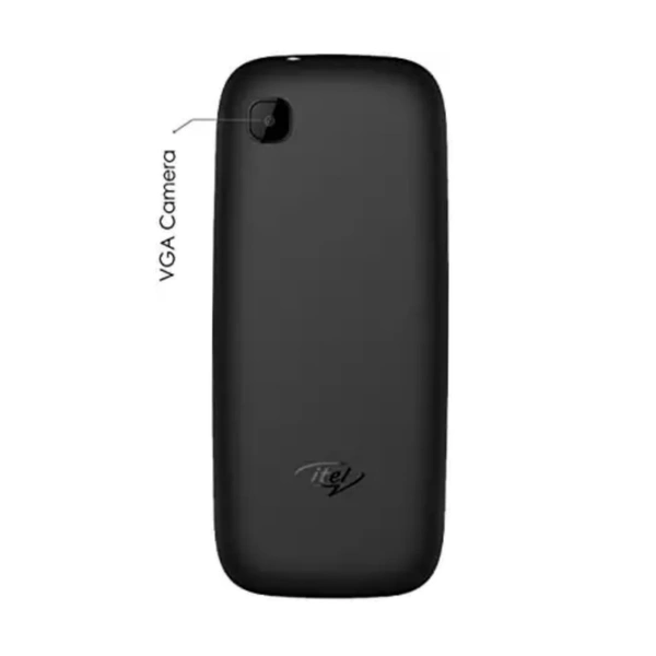 Itel Ace2 Cam  - Elegant Black, 1 Year