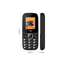 Itel Ace2 Cam  - Elegant Black, 1 Year